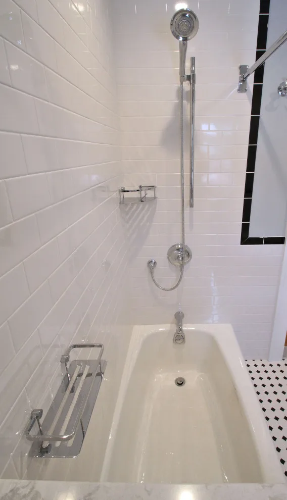 Subway Tile Bathrooms in White by Dan Martin Construction LLC - Photo 6