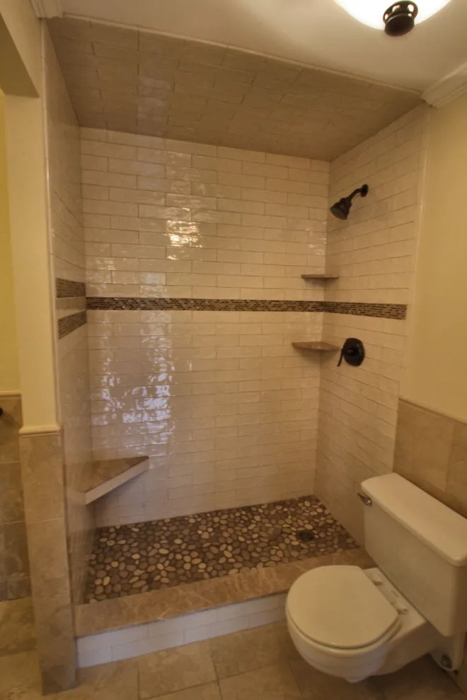Subway Tile Bathrooms in White by Dan Martin Construction LLC - Photo 3