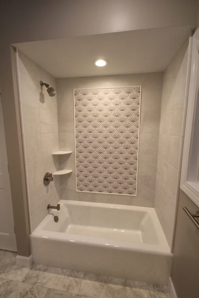 Traditional Bathroom Renovation with Double Vanity by Dan Martin Construction LLC - Photo 14