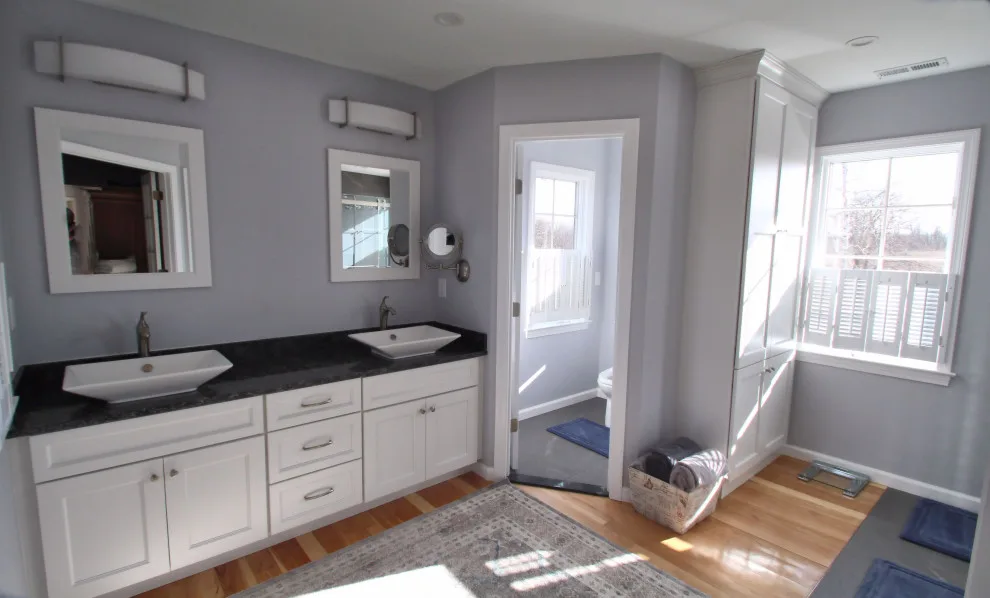 Traditional Bathroom Renovation with Double Vanity by Dan Martin Construction LLC - Photo 8