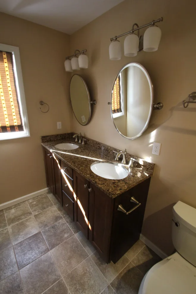 Traditional Bathroom Renovation with Double Vanity by Dan Martin Construction LLC - Photo 10