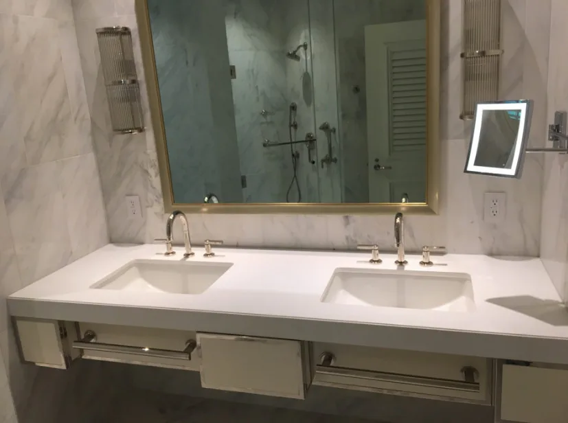 Carrara Marble Bathroom in White by Home Style Designs - Photo 4