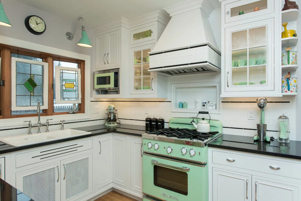 Vintage-Inspired Kitchen Renovation by Saratoga Kitchens And Baths - Photo 4