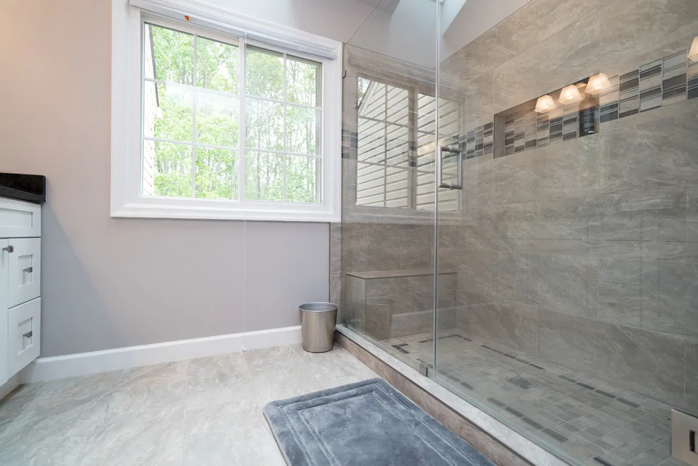 Ridge Rock Dr Bathroom Renovation with Double Vanity by Dulles Kitchen And Bath - Photo 12