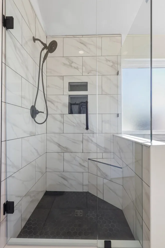 Master Shower Renovation for Rockwall Bathroom by Revive And Renew Remodeling LLC - Photo 3