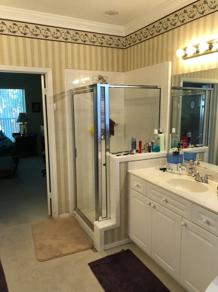 Round Rock Transitional Master Bathroom Renovation by Round Rock Restoration - Photo 8