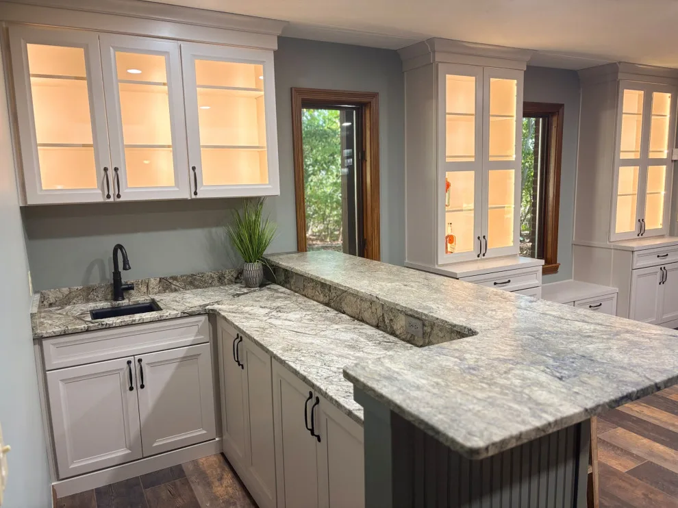 Charming Basement Transformation by Tmc Construction Services INC - Photo 3