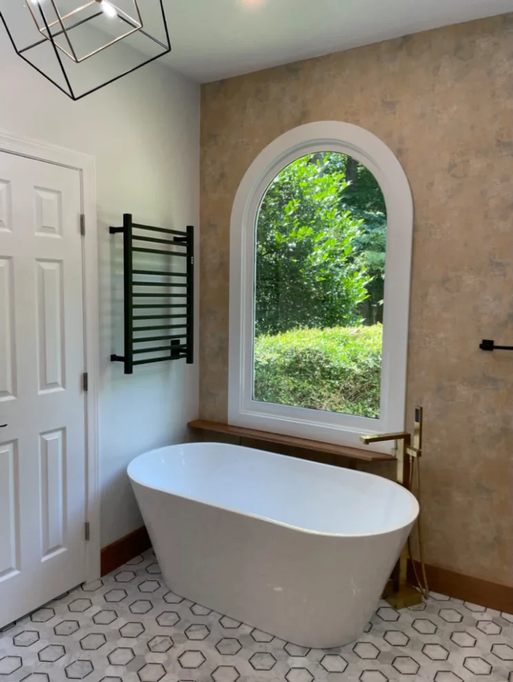 Modern Rustic Master Bath by Custom Professional Remodeling, Inc - Photo 13