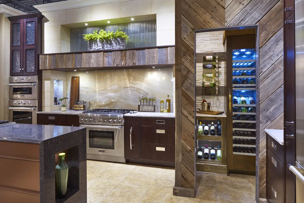 Contemporary Rustic Showcase by Edmond Kitchen & Bath LLC - Photo 10