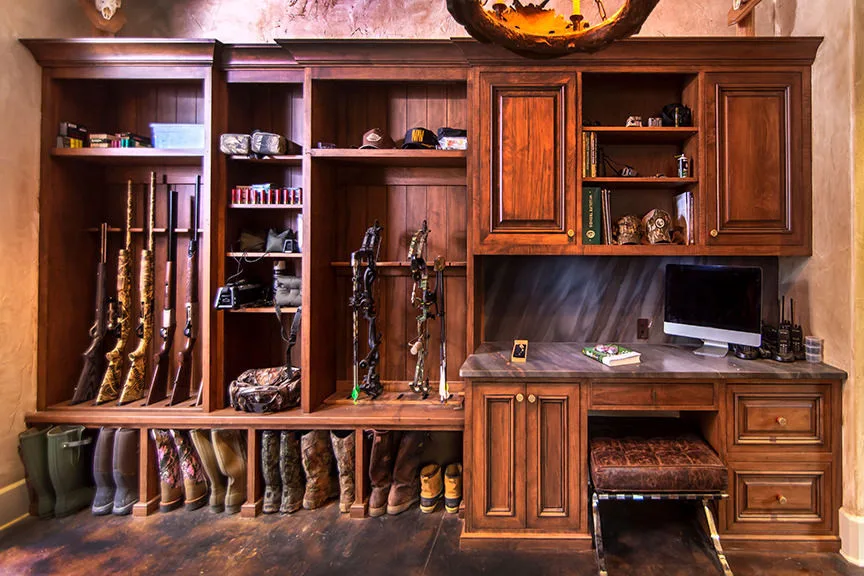 Contemporary and Rustic Hunting Cabin by Greenbrook Design Center - Photo 6
