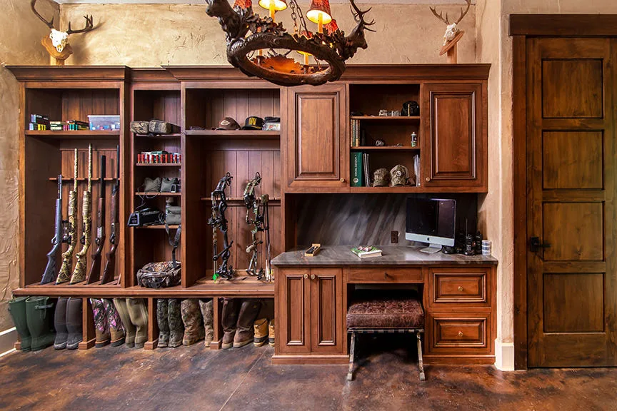 Contemporary and Rustic Hunting Cabin by Greenbrook Design Center - Photo 24