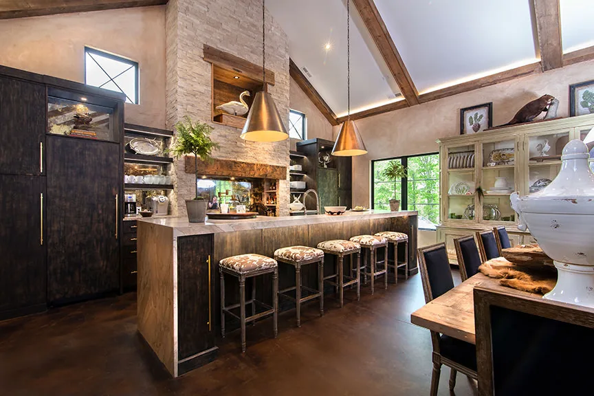 Contemporary and Rustic Hunting Cabin by Greenbrook Design Center - Photo 17