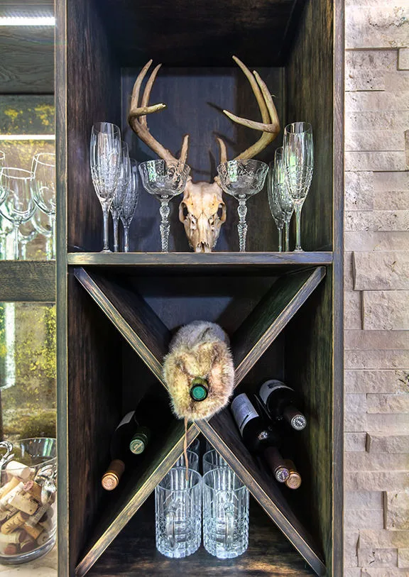 Contemporary and Rustic Hunting Cabin by Greenbrook Design Center - Photo 13