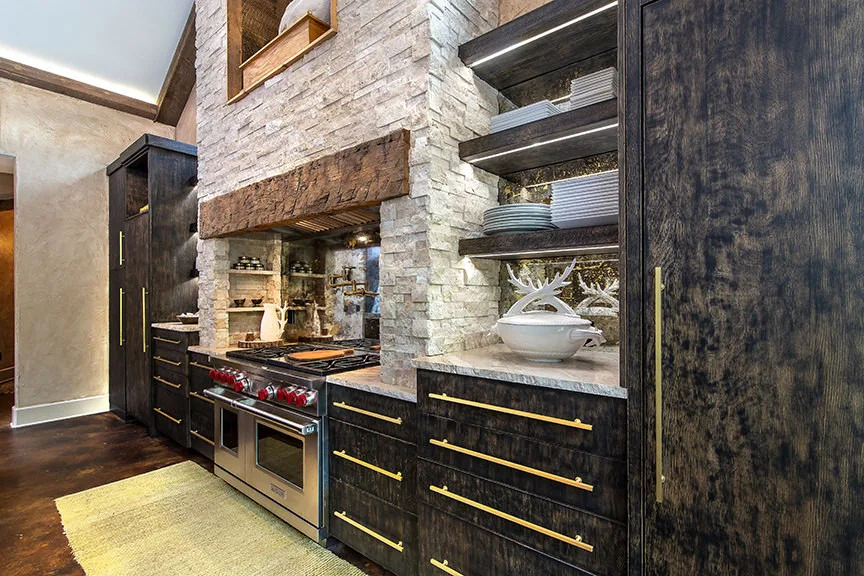 Contemporary and Rustic Hunting Cabin by Greenbrook Design Center - Photo 9