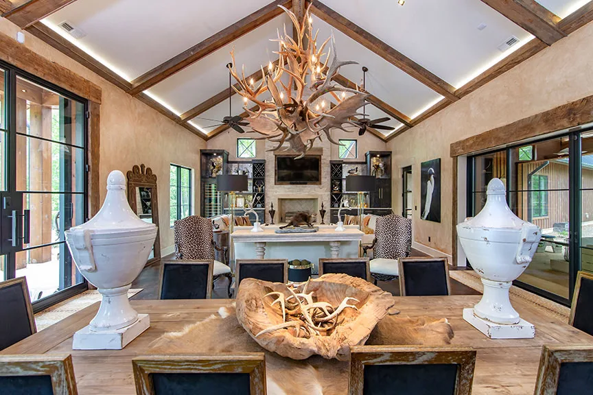 Contemporary and Rustic Hunting Cabin by Greenbrook Design Center - Photo 20