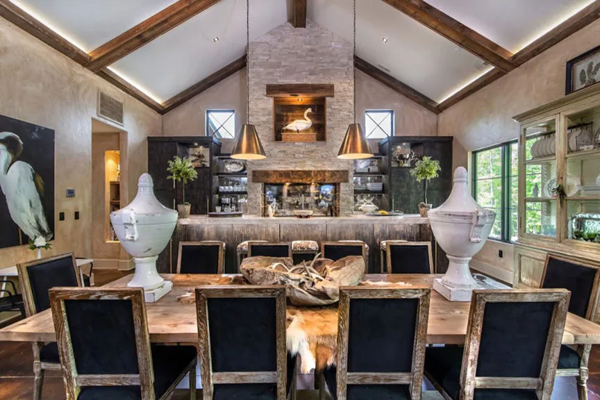 Contemporary and Rustic Hunting Cabin by Greenbrook Design Center - Photo 5