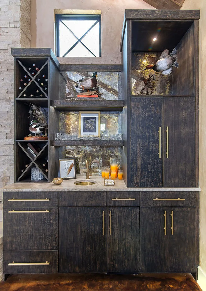 Contemporary and Rustic Hunting Cabin by Greenbrook Design Center - Photo 25