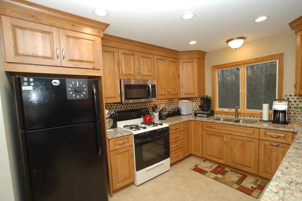 Rustic Getaway Kitchen and Bathroom Renovation - Midland, MI by Tri-City Remodeling & Nowak Cabinets - Photo 5