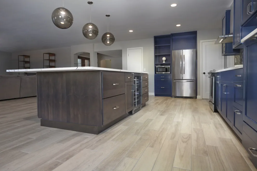 Blue Kitchen by Sam Hughes by Eren Design And Remodel - Photo 2