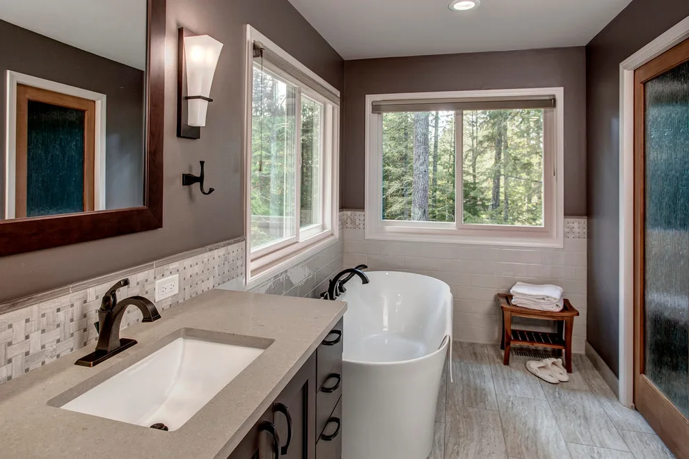 Sammamish Spa-Inspired Master Bathroom by Nip Tuck Remodeling - Photo 5