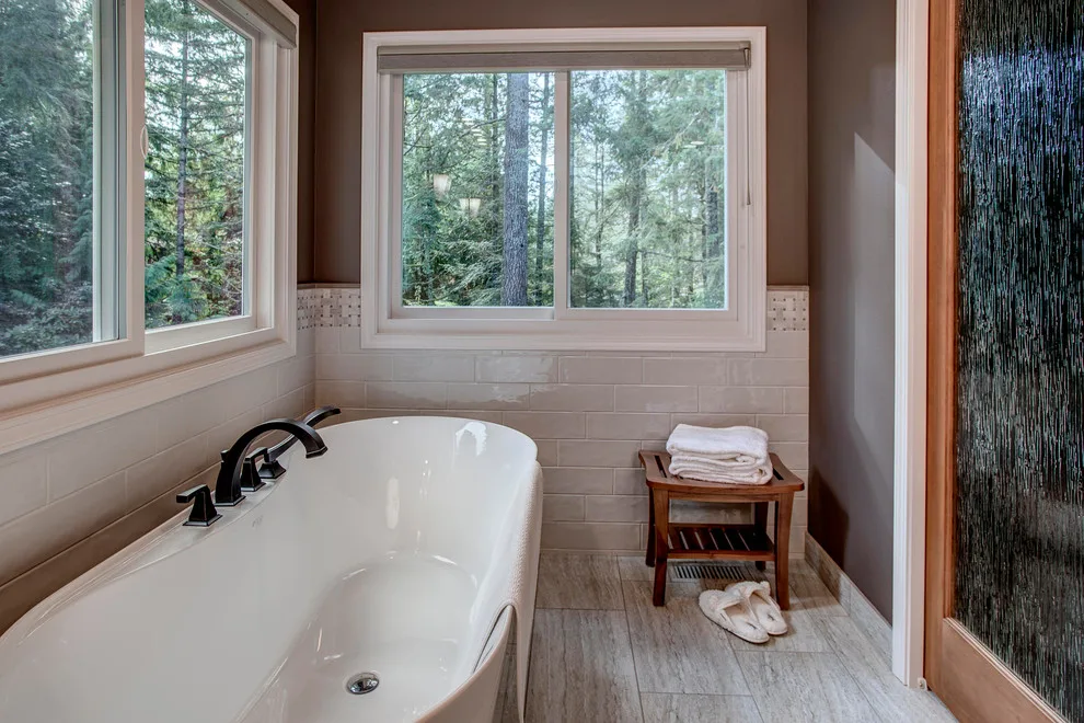 Sammamish Spa-Inspired Master Bathroom by Nip Tuck Remodeling - Photo 2