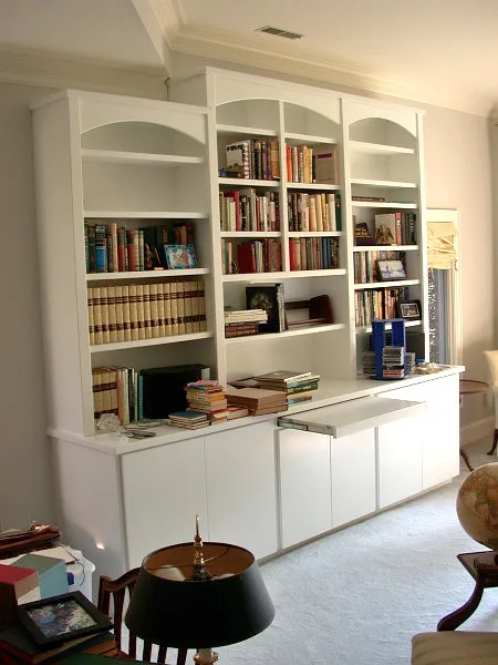 Tailor-Made Bookshelves and Cabinets by Premier Cabinets Of Virginia, LLC - Photo 4