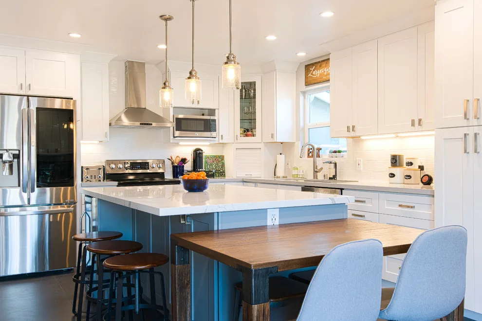 San Jose White Shaker Kitchen Renovation by Visionary Home Remodeling Inc. - Photo 20