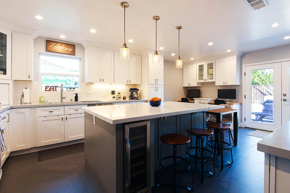 San Jose White Shaker Kitchen Renovation by Visionary Home Remodeling Inc. - Photo 14