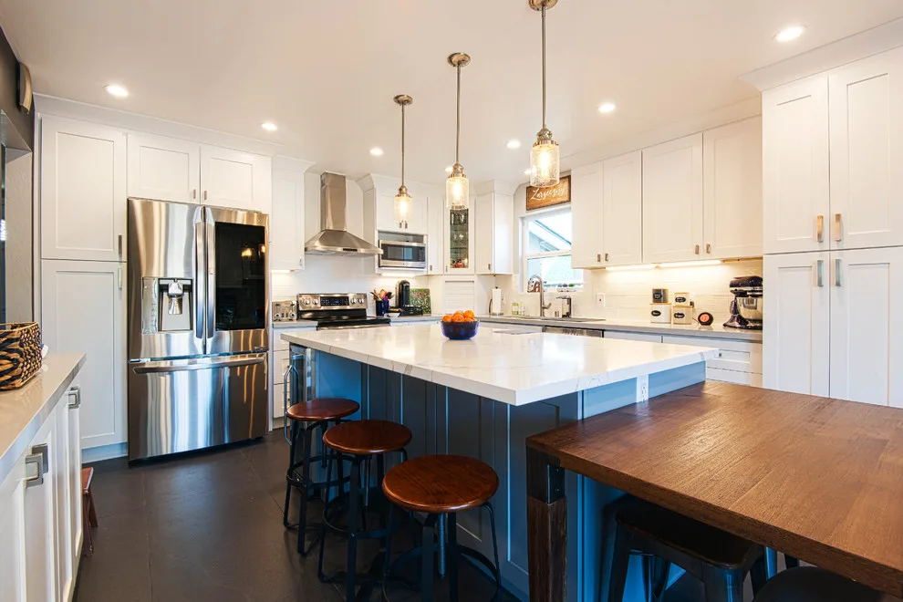 San Jose White Shaker Kitchen Renovation by Visionary Home Remodeling Inc. - Photo 15