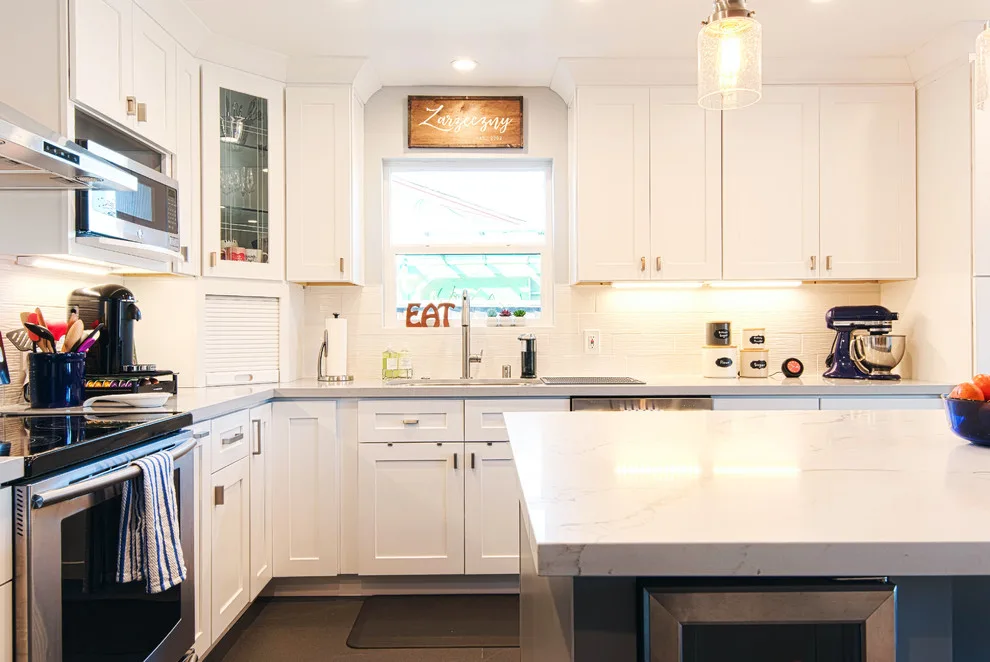 San Jose White Shaker Kitchen Renovation by Visionary Home Remodeling Inc. - Photo 11