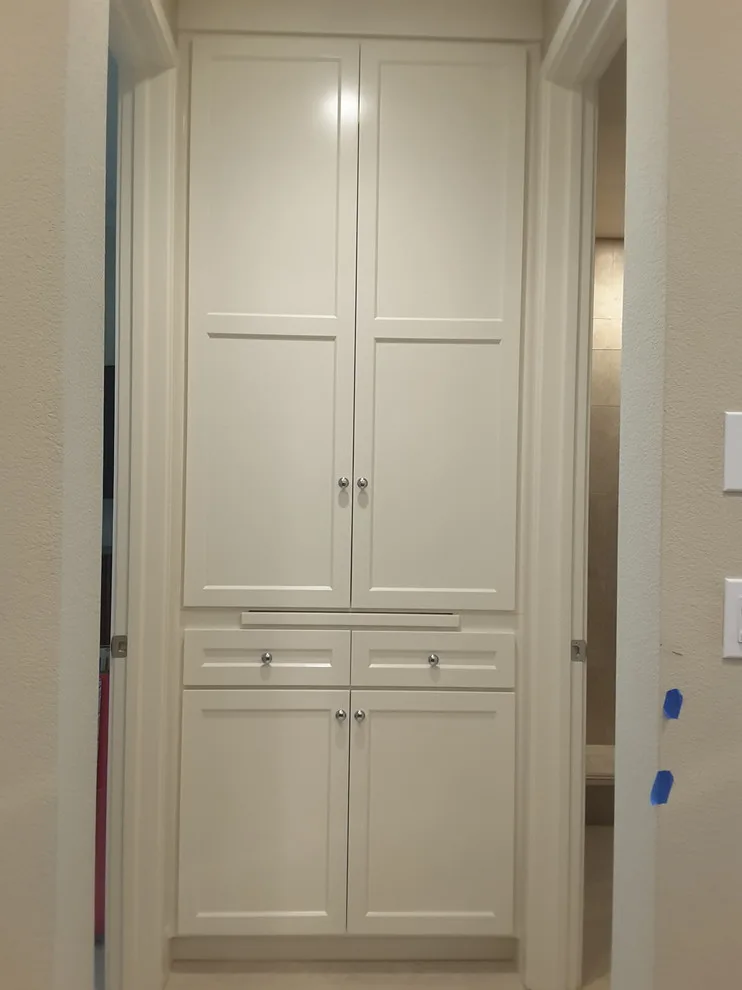 San Mateo Entryway and Storage Unit by TCW Fine Cabinetry | Tony's Custom Woodworks - Photo 2