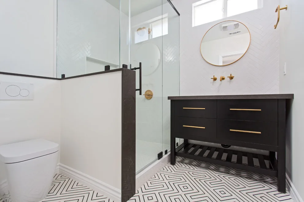 Nordic Charm: Bathroom Renovation in Burbank, CA by Metropolis Drafting And Construction Inc - Photo 6
