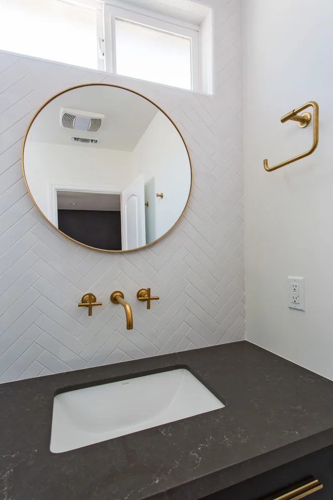Nordic Charm: Bathroom Renovation in Burbank, CA by Metropolis Drafting And Construction Inc - Photo 4