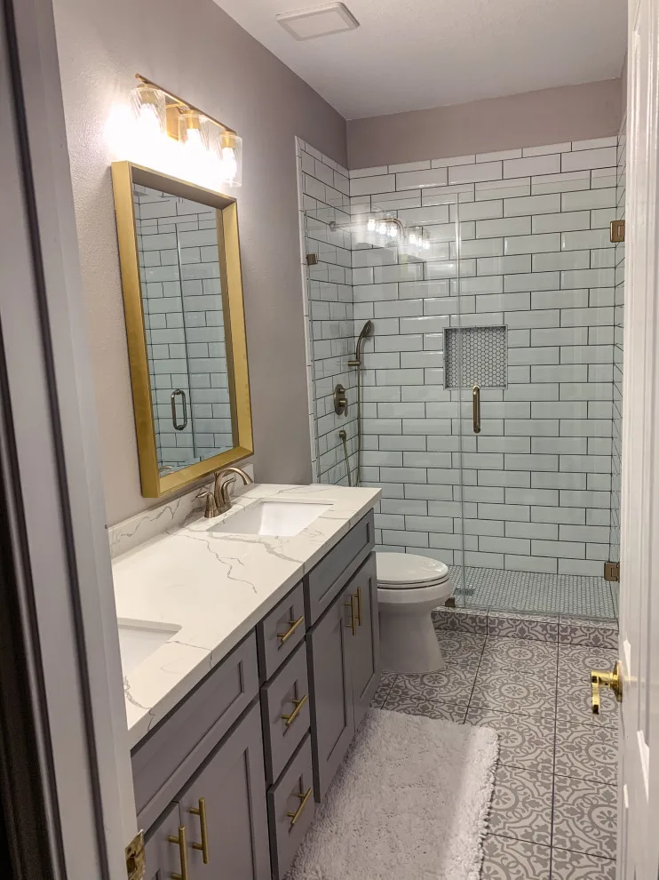 Transitional Bathroom Renovation at Scenic Oaks by C&S Enterprises, LLC - Photo 2
