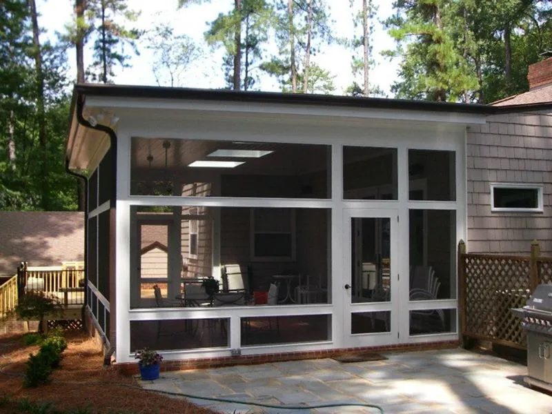 Porch with Deck and Screens by QFC Incorporated - Photo 8
