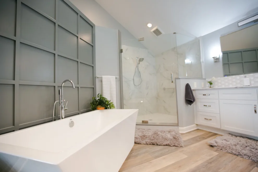 Coastal Bathroom Renovation by Nicholas Design Build - Photo 18