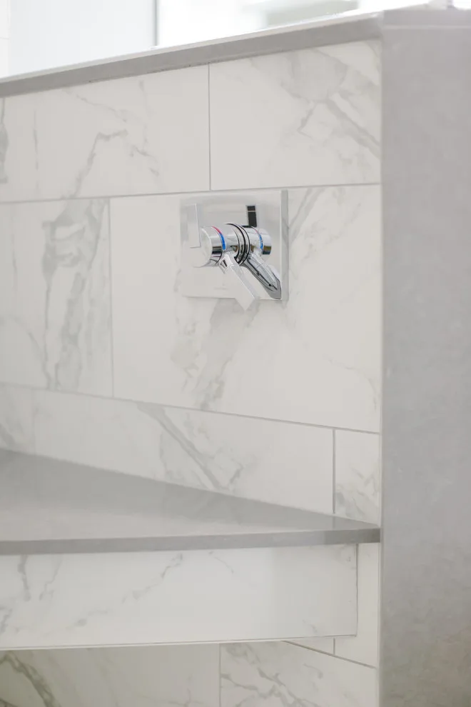 Coastal Bathroom Renovation by Nicholas Design Build - Photo 21