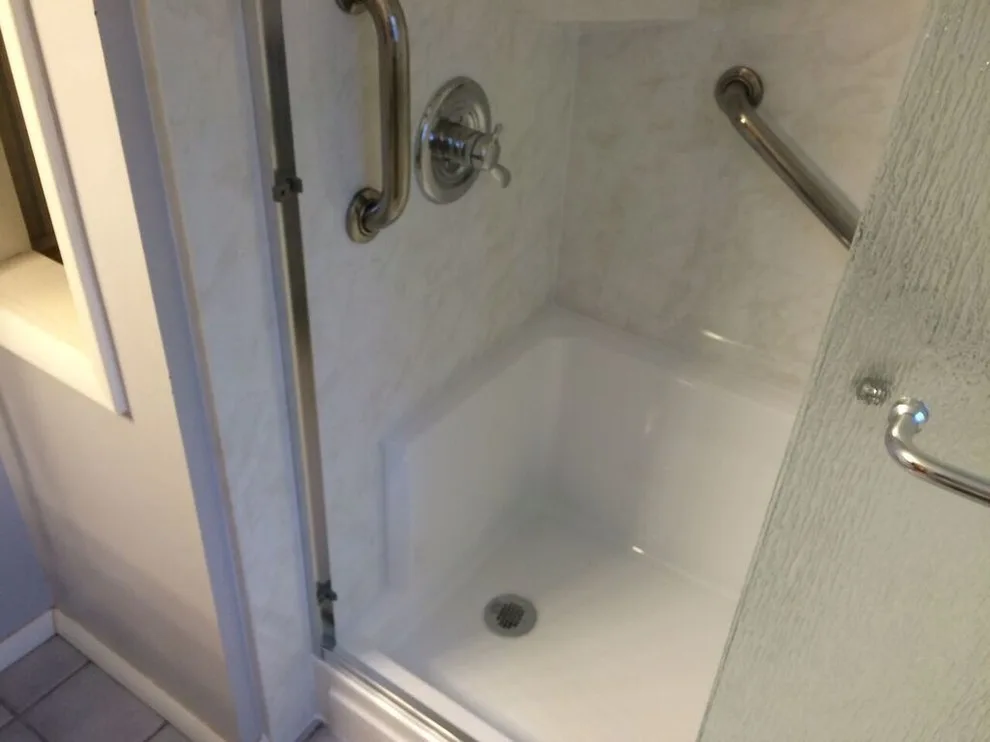 Saratoga Springs NY Shower Base Installation by ReBath Of Albany - Photo 2