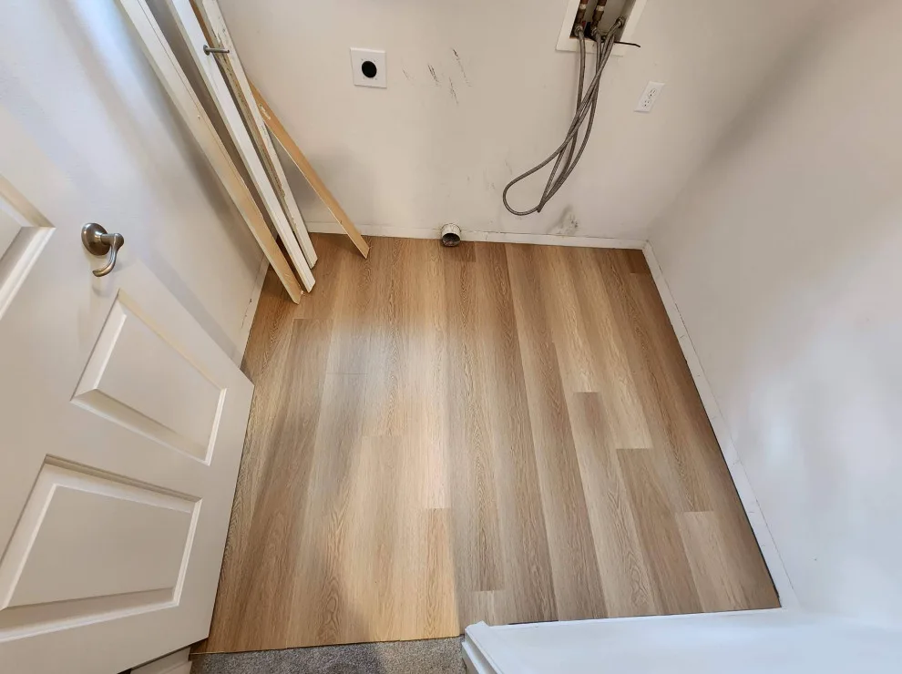 Seattle Luxury Vinyl Plank Flooring Installation by Handyman Rescue Team - Photo 9
