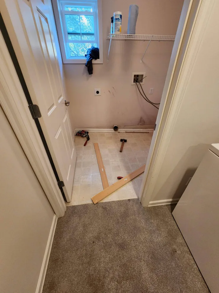 Seattle Luxury Vinyl Plank Flooring Installation by Handyman Rescue Team - Photo 16