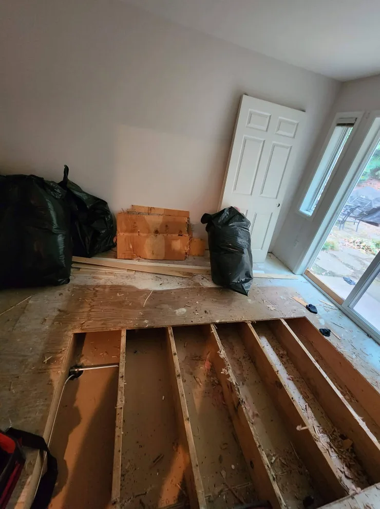 Seattle Luxury Vinyl Plank Flooring Installation by Handyman Rescue Team - Photo 4