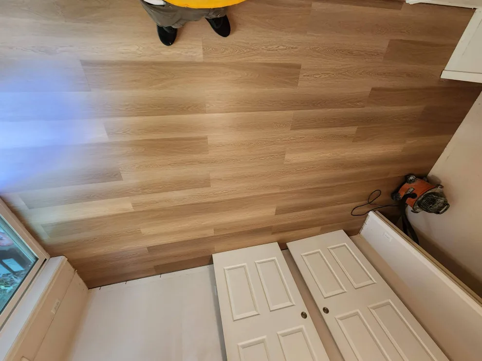 Seattle Luxury Vinyl Plank Flooring Installation by Handyman Rescue Team - Photo 18