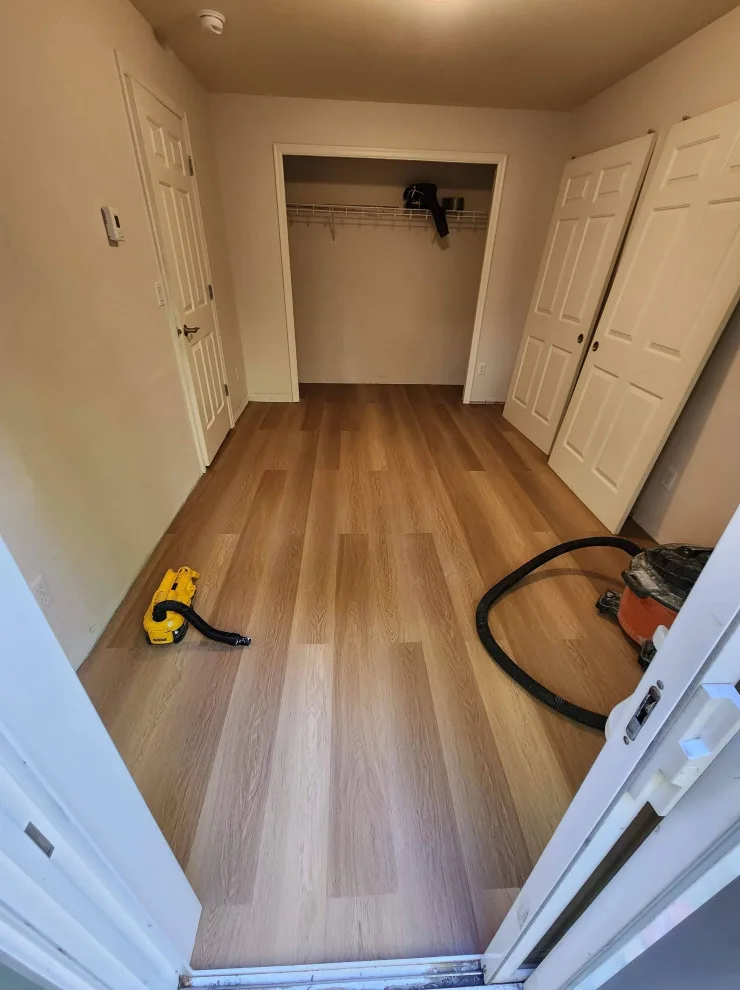 Seattle Luxury Vinyl Plank Flooring Installation by Handyman Rescue Team - Photo 13