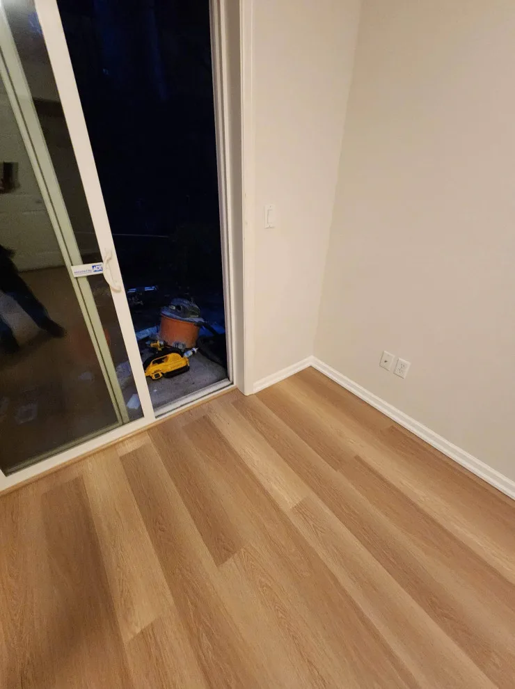 Seattle Luxury Vinyl Plank Flooring Installation by Handyman Rescue Team - Photo 19