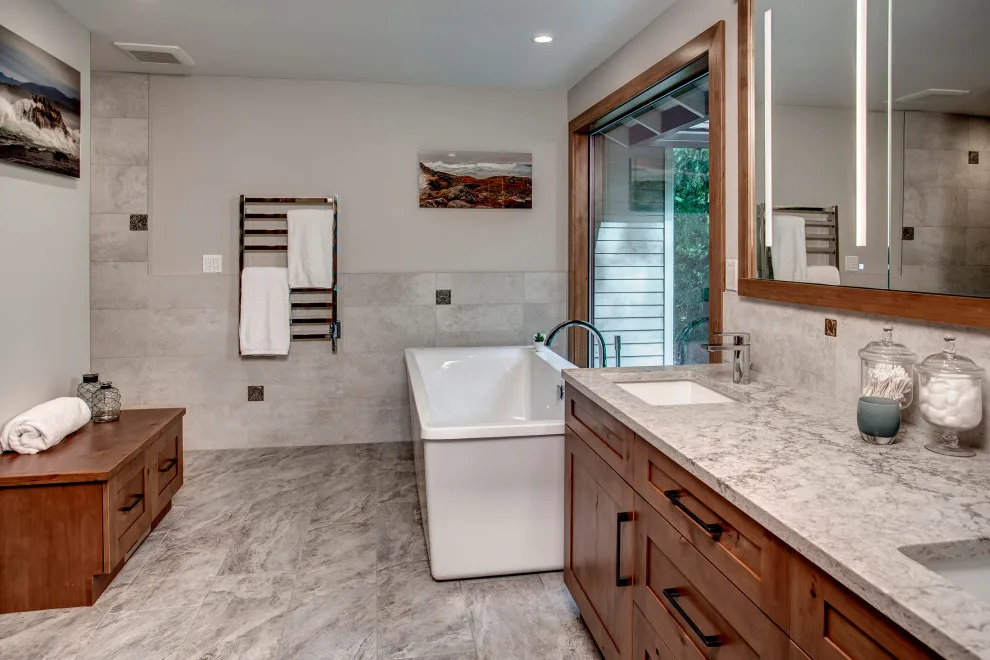 Tranquil Bathing Experience for Couples in Bellevue, WA by Nip Tuck Remodeling - Photo 5