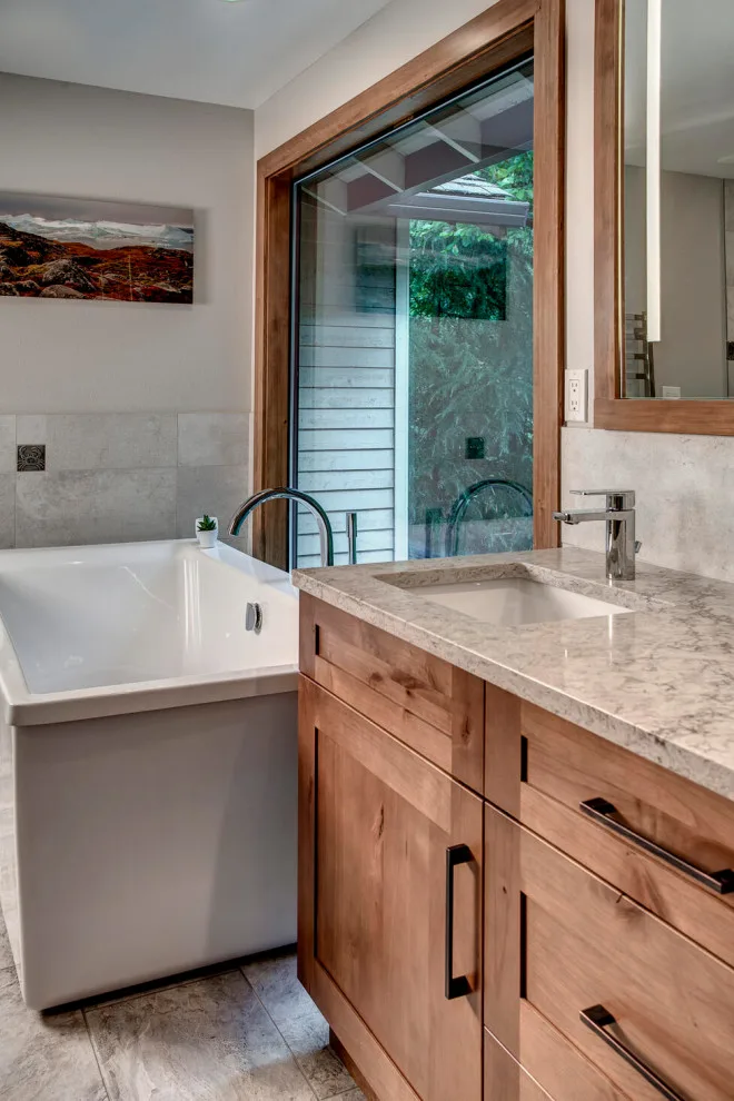 Tranquil Bathing Experience for Couples in Bellevue, WA by Nip Tuck Remodeling - Photo 3