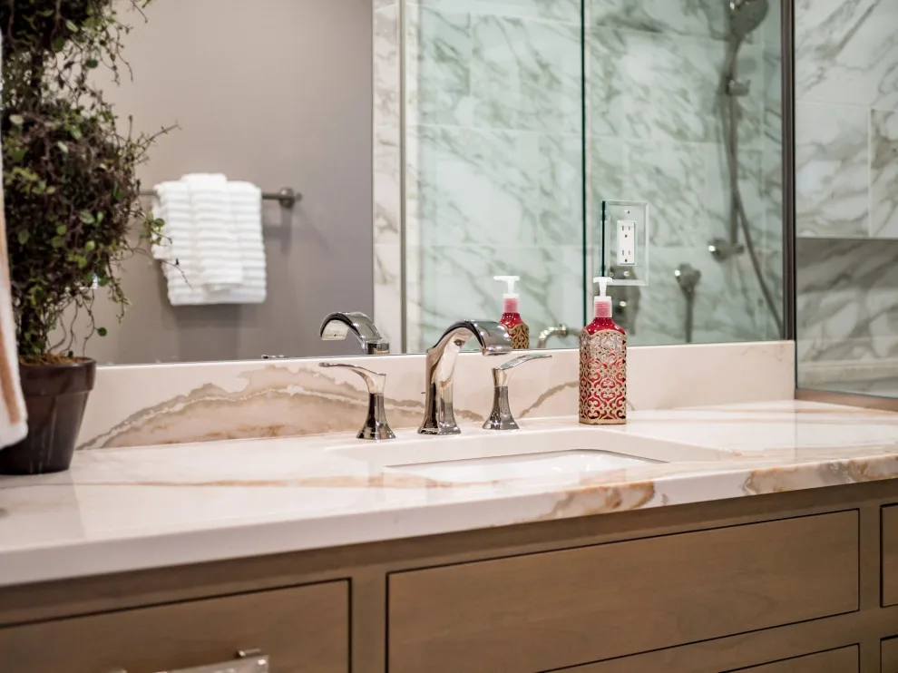 Tranquil Bathroom Renovation in Columbus, Ohio by Dream Baths By Kitchen Kraft - Photo 3