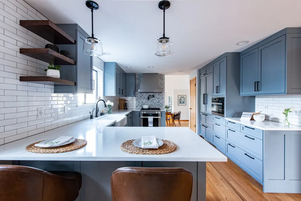 Tranquil Family Kitchen by Potter Construction Inc - Photo 3