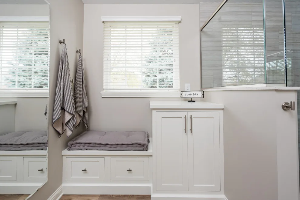 Tranquil Main Bathroom by Nicholas Design Build - Photo 13