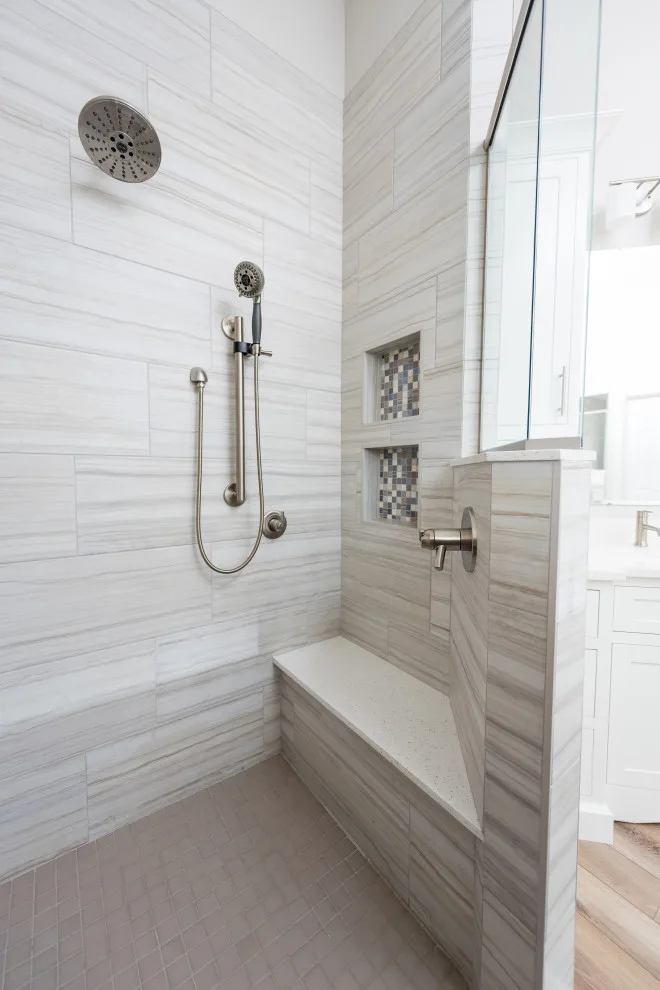 Tranquil Main Bathroom by Nicholas Design Build - Photo 8